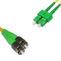 FC/APC to SC/APC Patch Cord OS2 9/125 Singlemode Duplex