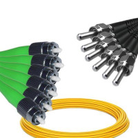 6 Fiber FC/APC to SMA905/UPC Patch Cord OS2 9/125 Singlemode