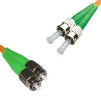 FC/APC to ST/APC Patch Cord OM2 50/125 Multimode Duplex