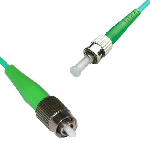 FC/APC to ST/APC Patch Cord OM4 50/125 Multimode Simplex