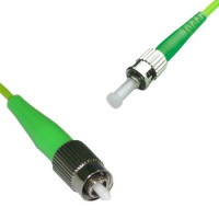 FC/APC to ST/APC Patch Cord OM5 50/125 Multimode Simplex