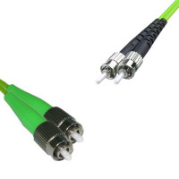 FC/APC to ST/UPC Patch Cord OM5 50/125 Multimode Duplex