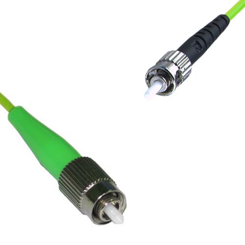 FC/APC to ST/UPC Patch Cord OM5 50/125 Multimode Simplex