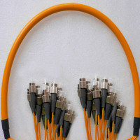 24 Fiber FC/UPC to FC/UPC Patch Cord OM1 62.5/125 Multimode