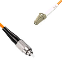 FC/UPC to LC/UPC Patch Cord OM1 62.5/125 Multimode Simplex