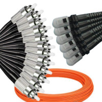 12 Fiber FC/UPC to MTRJ/UPC Patch Cord OM1 62.5/125 Multimode