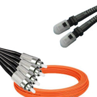 4 Fiber FC/UPC to MTRJ/UPC Patch Cord OM1 62.5/125 Multimode