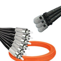 6 Fiber FC/UPC to MTRJ/UPC Patch Cord OM1 62.5/125 Multimode