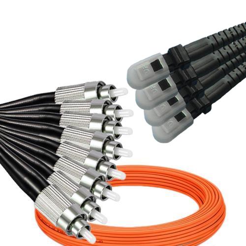 8 Fiber FC/UPC to MTRJ/UPC Patch Cord OM1 62.5/125 Multimode