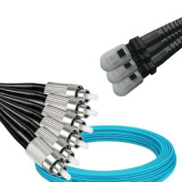 6 Fiber FC/UPC to MTRJ/UPC Patch Cord OM3 50/125 Multimode