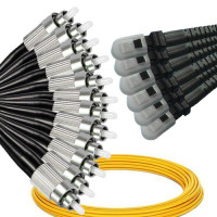 12 Fiber FC/UPC to MTRJ/UPC Patch Cord OS2 9/125 Singlemode