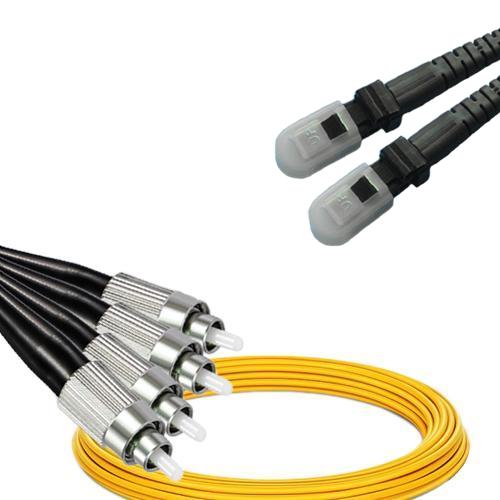 4 Fiber FC/UPC to MTRJ/UPC Patch Cord OS2 9/125 Singlemode