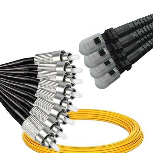8 Fiber FC/UPC to MTRJ/UPC Patch Cord OS2 9/125 Singlemode