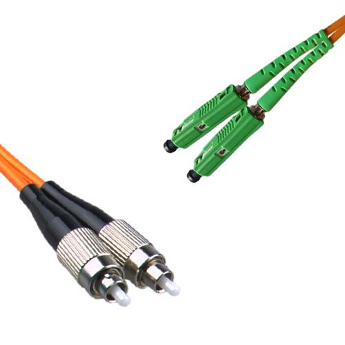 FC/UPC to MU/APC Patch Cord OM2 50/125 Multimode Duplex
