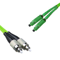 FC/UPC to MU/APC Patch Cord OM5 50/125 Multimode Duplex