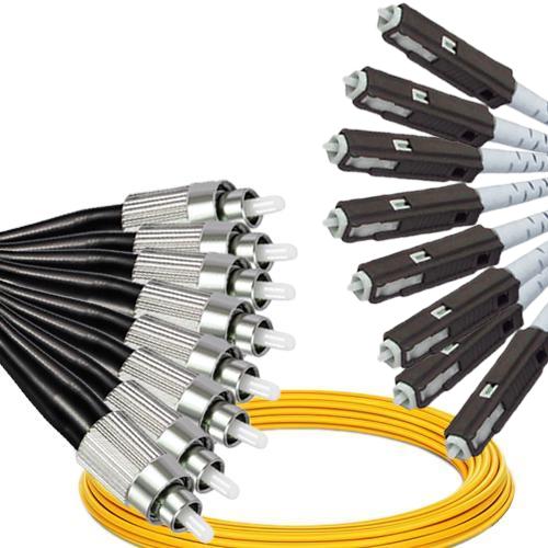8 Fiber FC/UPC to MU/UPC Patch Cord OS2 9/125 Singlemode