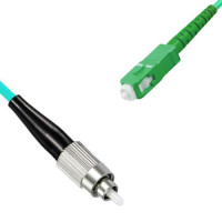 FC/UPC to SC/APC Patch Cord OM4 50/125 Multimode Simplex