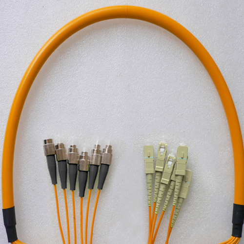 6 Fiber FC/UPC to SC/UPC Patch Cord OM1 62.5/125 Multimode
