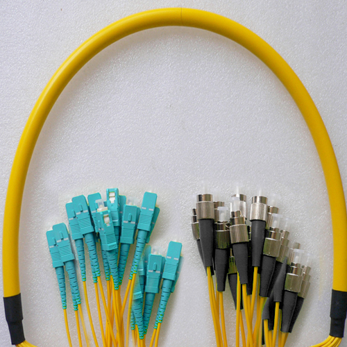 24 Fiber FC/UPC to SC/UPC Patch Cord OS2 9/125 Singlemode