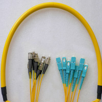 8 Fiber FC/UPC to SC/UPC Patch Cord OS2 9/125 Singlemode