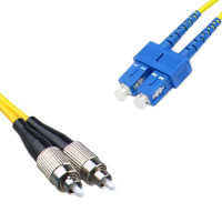 Bend Insensitive Cable FC/UPC to SC/UPC G657A 9/125 Singlemode Duplex