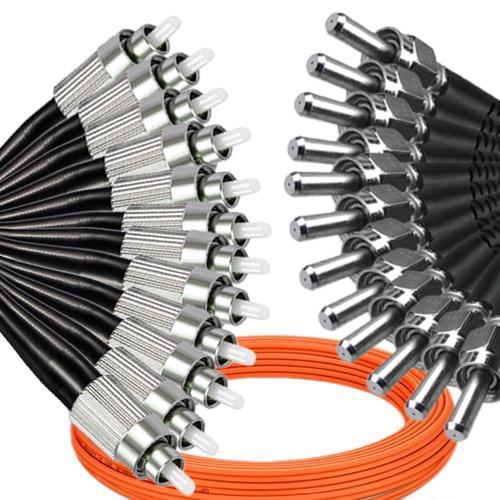 12 Fiber FC/UPC to SMA905/UPC Patch Cord OM1 62.5/125 Multimode