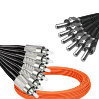 6 Fiber FC/UPC to SMA905/UPC Patch Cord OM1 62.5/125 Multimode