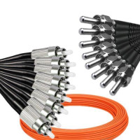 8 Fiber FC/UPC to SMA905/UPC Patch Cord OM2 50/125 Multimode