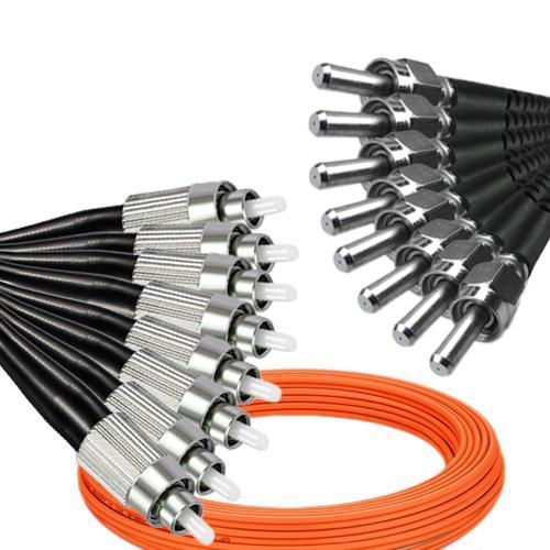 8 Fiber FC/UPC to SMA905/UPC Patch Cord OM2 50/125 Multimode