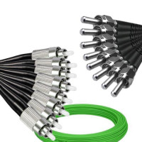 8 Fiber FC/UPC to SMA905/UPC Patch Cord OM5 50/125 Multimode