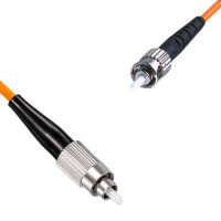 FC/UPC to ST/UPC Patch Cord OM1 62.5/125 Multimode Simplex