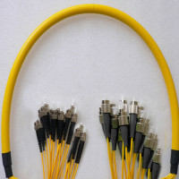 24 Fiber FC/UPC to ST/UPC Patch Cord OS2 9/125 Singlemode
