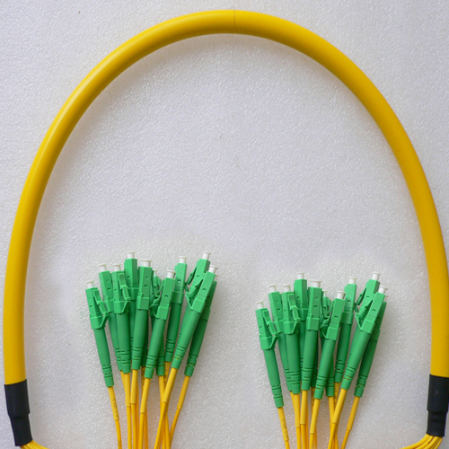 12 Fiber LC/APC to LC/APC Patch Cord OS2 9/125 Singlemode