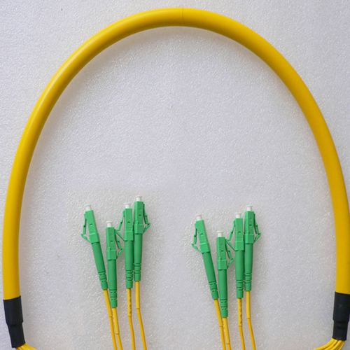 4 Fiber LC/APC to LC/APC Patch Cord OS2 9/125 Singlemode