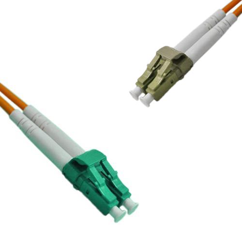 LC/APC to LC/UPC Patch Cord OM2 50/125 Multimode Duplex