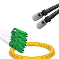 4 Fiber LC/APC to MTRJ/UPC Patch Cord OS2 9/125 Singlemode