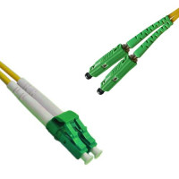Bend Insensitive Cable LC/APC to MU/APC G657A 9/125 Singlemode Duplex