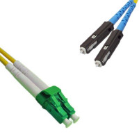Bend Insensitive Cable LC/APC to MU/UPC G657A 9/125 Singlemode Duplex