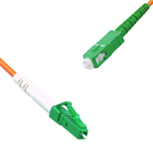 LC/APC to SC/APC Patch Cord OM2 50/125 Multimode Simplex