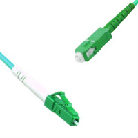 LC/APC to SC/APC Patch Cord OM4 50/125 Multimode Simplex