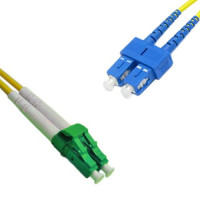 Bend Insensitive Cable LC/APC to SC/UPC G657A 9/125 Singlemode Duplex