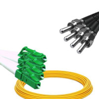 4 Fiber LC/APC to SMA905/UPC Patch Cord OS2 9/125 Singlemode
