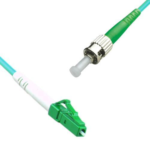 LC/APC to ST/APC Patch Cord OM3 50/125 Multimode Simplex