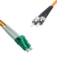 LC/APC to ST/UPC Patch Cord OM2 50/125 Multimode Duplex