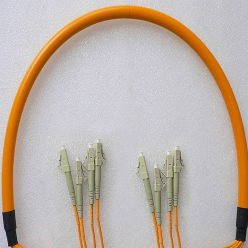 4 Fiber LC/UPC to LC/UPC Patch Cord OM1 62.5/125 Multimode