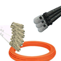 6 Fiber LC/UPC to MTRJ/UPC Patch Cord OM1 62.5/125 Multimode