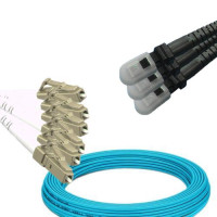 6 Fiber LC/UPC to MTRJ/UPC Patch Cord OM3 50/125 Multimode