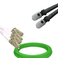 4 Fiber LC/UPC to MTRJ/UPC Patch Cord OM5 50/125 Multimode