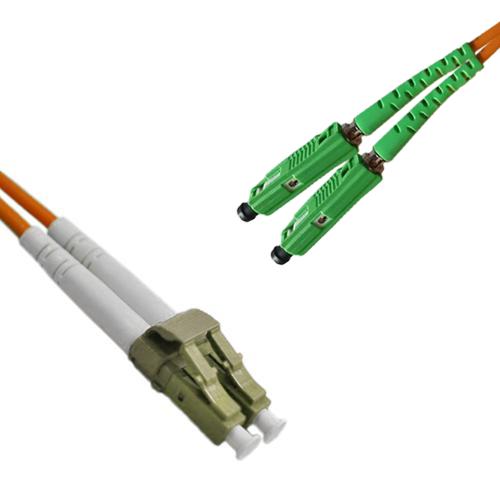 LC/UPC to MU/APC Patch Cord OM1 62.5/125 Multimode Duplex