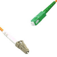 LC/UPC to SC/APC Patch Cord OM2 50/125 Multimode Simplex